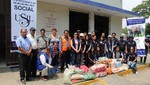 Voluntarios Usil entregaron donaciones a damnificados por los huaycos en Huachipa