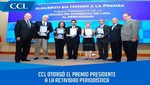 CCL otorgó el Premio Presidente a la Actividad Periodísitca