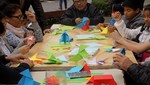 Grandes y chicos elaborarán 'Mil grullas por la paz' en Miraflores