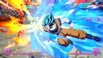 DRAGON BALL FighterZ presenta a Goku y Vegeta en modo Super Saiyajin Dios Super Saiyajin