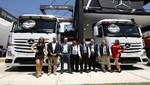 Los nuevos camiones Mercedes-Benz Actros Y Arocs son los protagonistas en Perumin