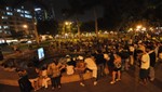 Cine bajo las estrellas en el Parque Central de Miraflores