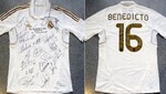 Real Madrid le regaló una camiseta al Papa