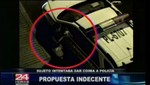 Captan a otro policía recibiendo una coima en Barranco (Video)