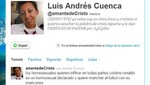Peruano homofóbico es rechazado a nivel mundial en Twitter