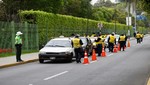 MML interviene a choferes que manejaban sin brevete ni SOAT en la Av. Arequipa