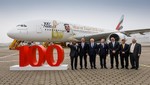Emirates da la bienvenido a su flota a su A380 número cien
