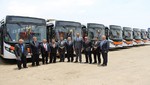 Divemotor entrega flota de 30 buses Mercedes-Benz a empresa de Transportes y Servicios Salvador