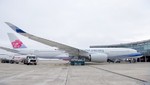 China Airlines recibe un A350 XWB impulsado por una mezcla de biocombustible