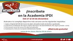 Se inician inscripciones gratuitas  programa deportivo 'La Academia'