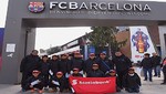 Ganadores del Campeonato Nacional Scotiabank de Fútbol Infantil visitan al FC Barcelona