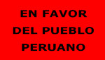 En favor del pueblo peruano