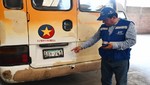 SAT interviene unidades de transporte público con deudas que superan los 200 mil soles