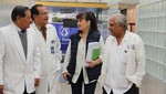Ministra de Salud realiza inspección técnica en Hospital Santa Rosa