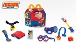 Los personajes de Justice League Action en la nueva colección de la Cajita Feliz de McDonalds