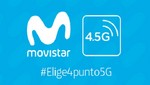 Tecnología 4.5G de Movistar ya está disponible en Lima y en algunas regiones del interior