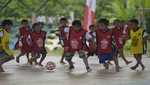 Así viven el Mundial los niños del Bajo Urubamba