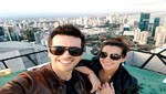 Jesús Alzamora y su novia disfrutan de unas cortas vacaciones en Panamá