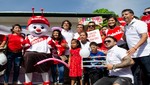 Zumba, Georgette Cárdenas y Manolo del Castillo recorrieron Iquitos para comprometer a más peruanos a la cruzada de unión y solidaridad