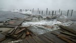 Florence aterrizó en la costa de Carolina, provocando mareas de tormenta, lluvia intensa