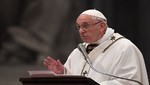 El Papa Francisco compara el aborto con contratar a un sicario