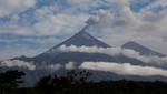 El volcán Fuego de Guatemala entró en erupción