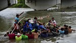 La caravana de migrantes cruzó frontera mexicana y desafía a Donald Trump