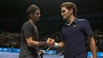 Roger Federer vence a Rafa Nadal en el World Tour Finals