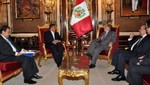 Presidente Humala se reunió con ministro de Defensa del Brasil