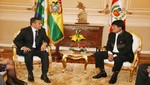 Ollanta Humala se reune con Evo Morales en Cusco