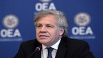Luis Almagro, secretario general de la OEA, dio a conocer un pronunciamiento sobre la crisis política en el Perú