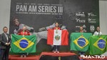 Perú logra 15 medallas en el Panam Serie III de Taekwondo en Brasil