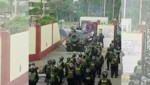 Policía Nacional del Perú ingresó esta mañana a la Universidad Nacional Mayor de San Marcos