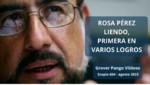 Rosa Pérez Liendo, primera en varios logros