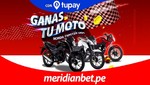 GANAS TU MOTO CON TUPAY Y MERIDIANBET.PE ¡Gran premio de una moto Honda Twister 0KM!