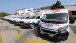 Ministro César Vásquez presentó 33 nuevas ambulancias para la ampliación de la flota del SAMU