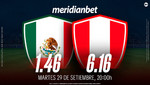 México vs. Perú: ¡Gana un Volkswagen Nivus 0 km con Meridianbet y Kashio!