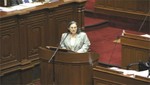 Ministra Patricia Salas expuso con claridad y solvencia ante Pleno del Congreso