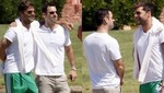 Ricky Martin no soltó a su novio en Italia