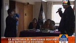 Video: Carlos Raffo confrontó a la ex secretaria de Vladimiro Montesinos