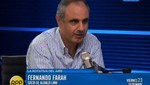 Fernando Farah:'Todos queremos la salida de Alarcón de Alianza Lima'