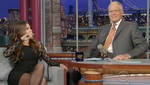 Sofía Vergara puso nervioso a David Letterman