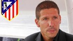 Diego Simeone se convirtió en nuevo entrenador del Atlético Madrid