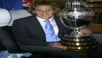 Diego Forlán presume la Copa