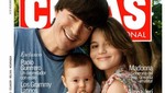 Jaime Bayly y familia son la portada de la revista Cosas