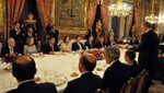 Ollanta Humala cenó con los reyes de España
