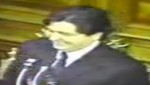 Mira cómo el Congreso despidió a Alan García tras su primer Gobierno