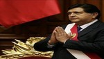 Alan García: 'Si me respetan voy al cambio de mando'