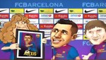 Vea el toon que el Barcelona le creó a Alexis Sánchez