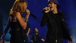 Miley Cyrus rehusó darle la mano a Justin Bieber (video)